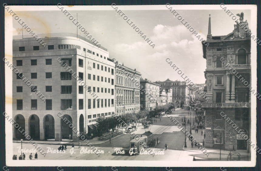 Trieste Tram MACCHIA Foto cartolina RB2116 – fronte