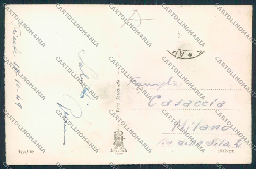 Trieste Tram MACCHIA Foto cartolina RB2116 – retro