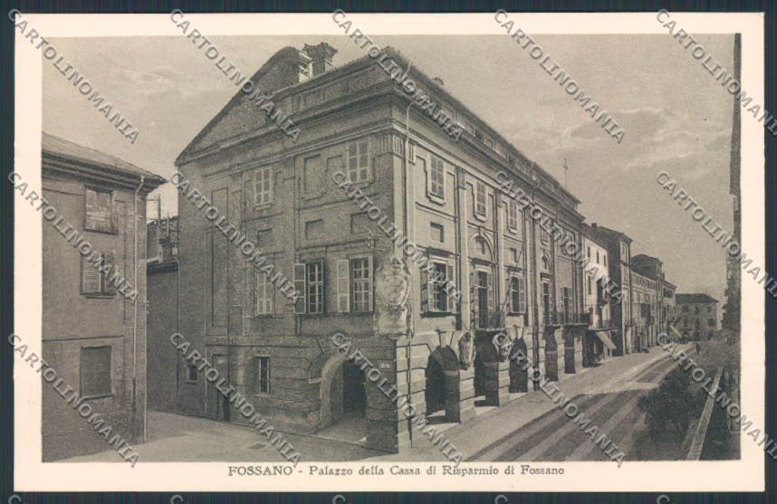 Cuneo Fossano cartolina RB2127 – fronte