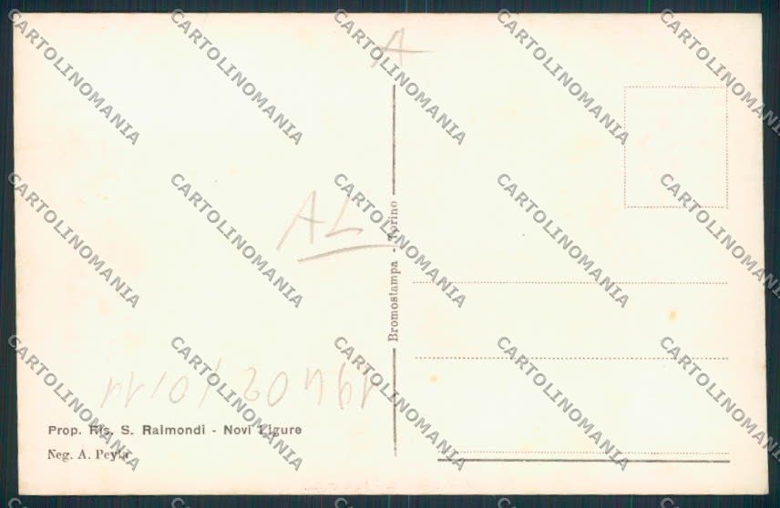 Alessandria Novi Ligure Foto cartolina RB2132 – retro