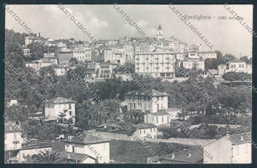 Imperia Bordighera cartolina RB2144 – fronte