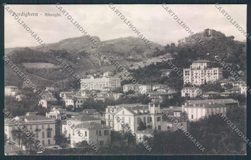 Imperia Bordighera cartolina RB2145 – fronte
