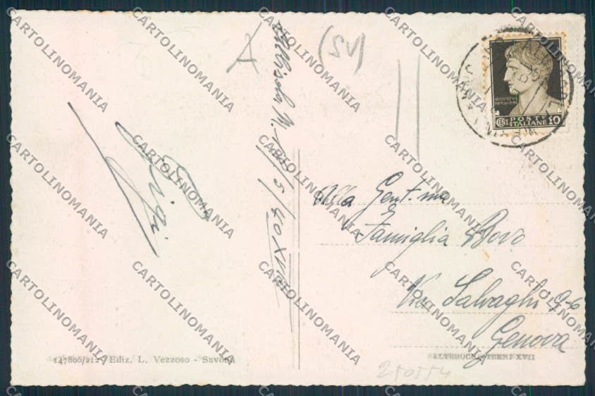 Savona Albissola cartolina RB2156 – retro