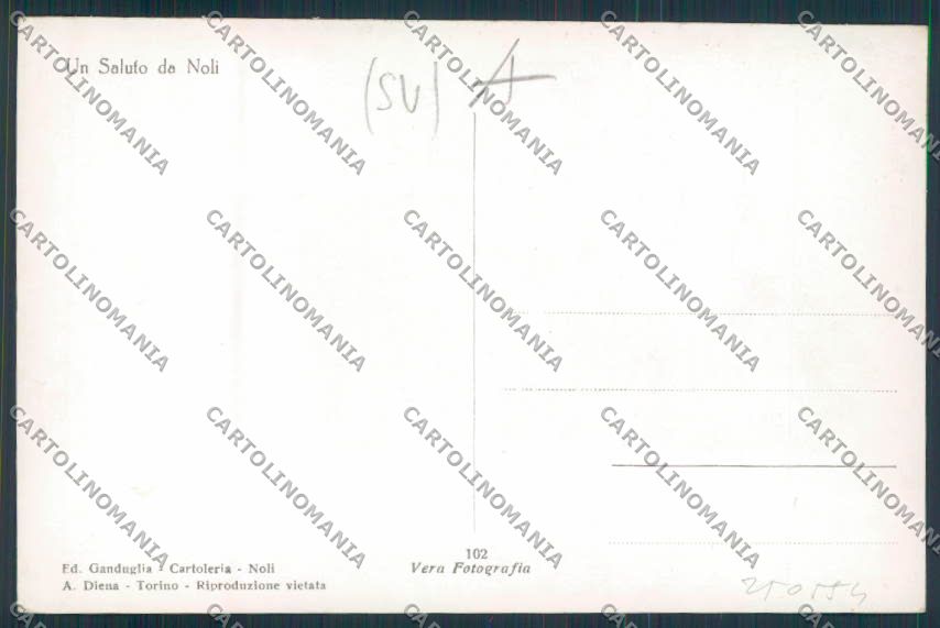 Savona Noli Foto cartolina RB2160 – retro