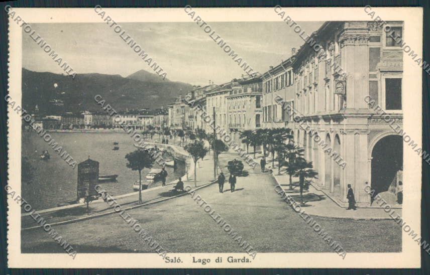 Brescia Salò Garda cartolina RB2182 – fronte