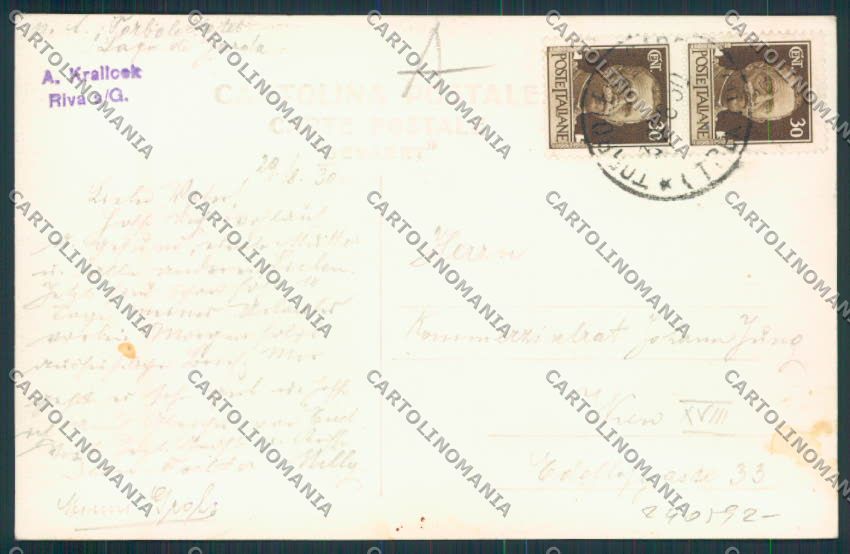 Trento Riva Garda Foto cartolina RB2183 – retro