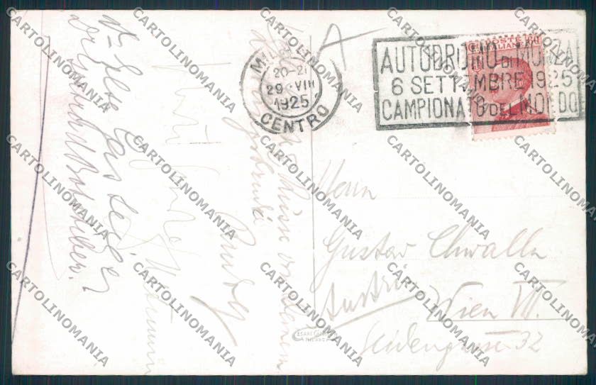 Brescia Gardone Garda cartolina RB2184 – retro
