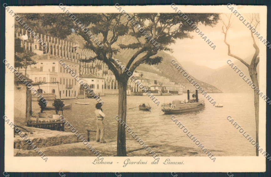 Brescia Limone Garda cartolina RB2191 – fronte