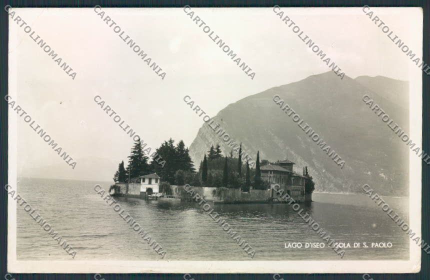 Brescia Lago d'Iseo San Paolo Foto cartolina RB2201 – fronte