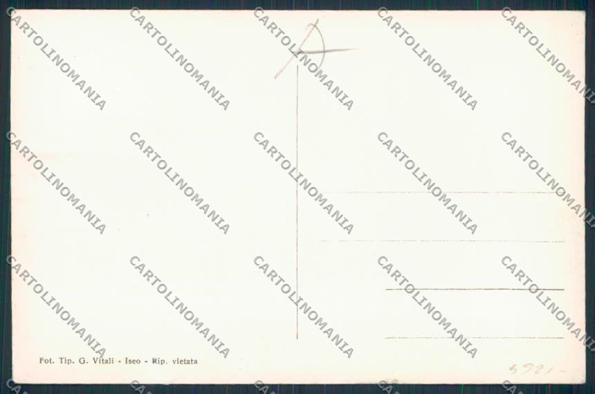 Brescia Lago d'Iseo San Paolo Foto cartolina RB2201 – retro