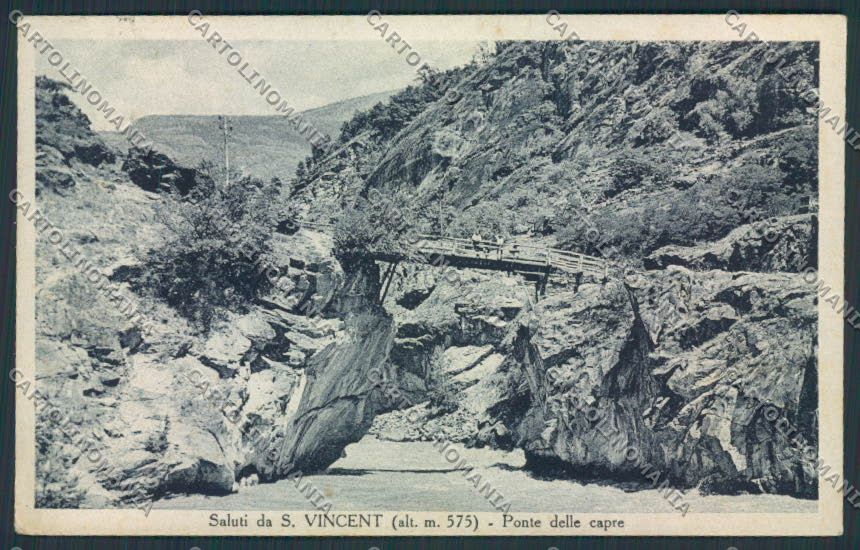 Aosta Saint Vincent cartolina RB2203 – fronte