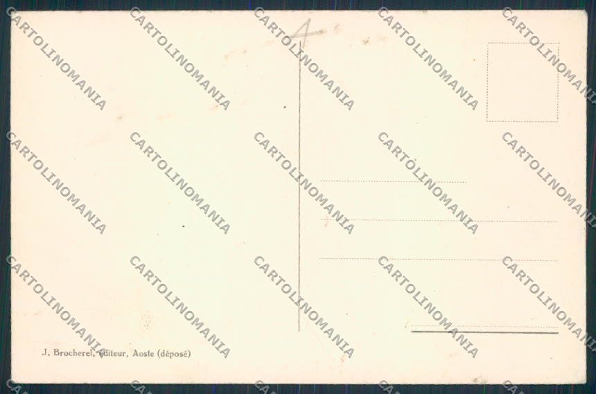 Aosta Tour du Baillage cartolina RB2205 – retro