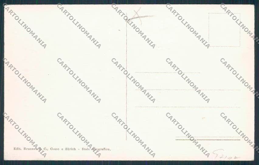 Como Bellagio cartolina RB2226 – retro