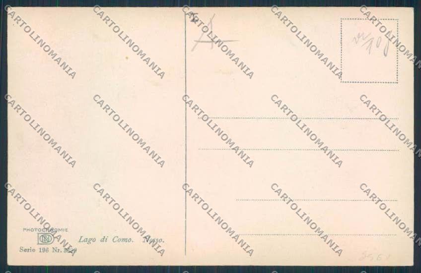 Como Nesso cartolina RB2233 – retro