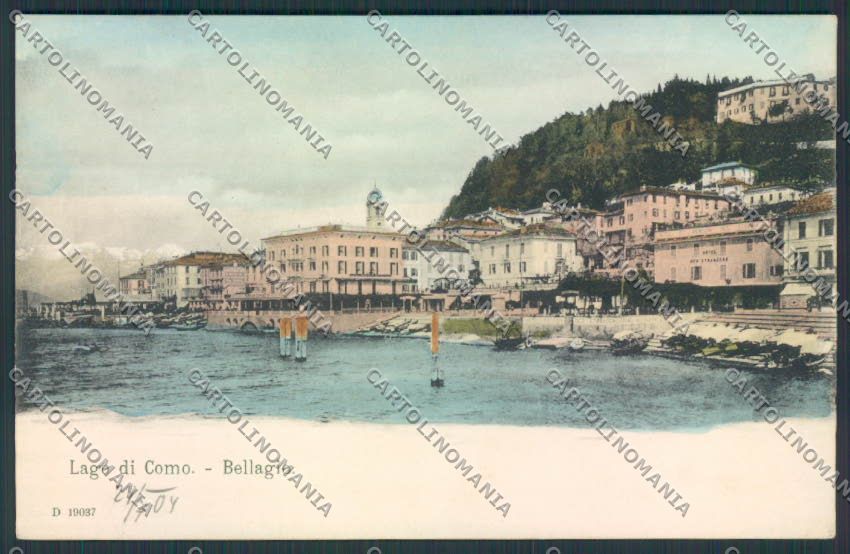Como Bellagio cartolina RB2239 – fronte