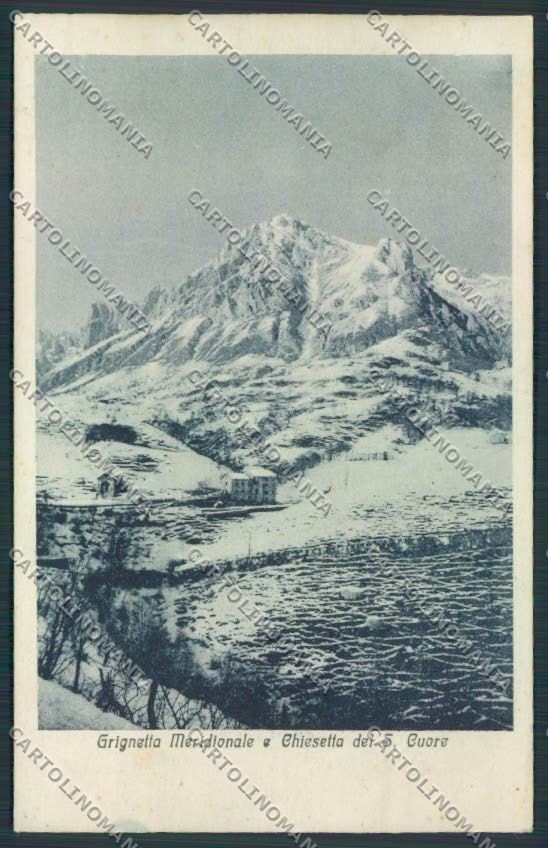 Lecco Grignetta cartolina RB2257 – fronte