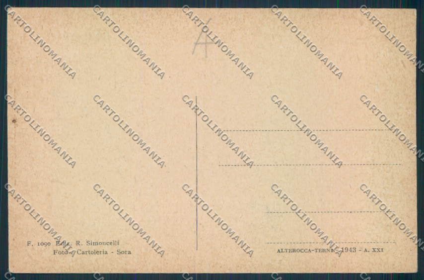 Frosinone Sora cartolina RB2272 – retro