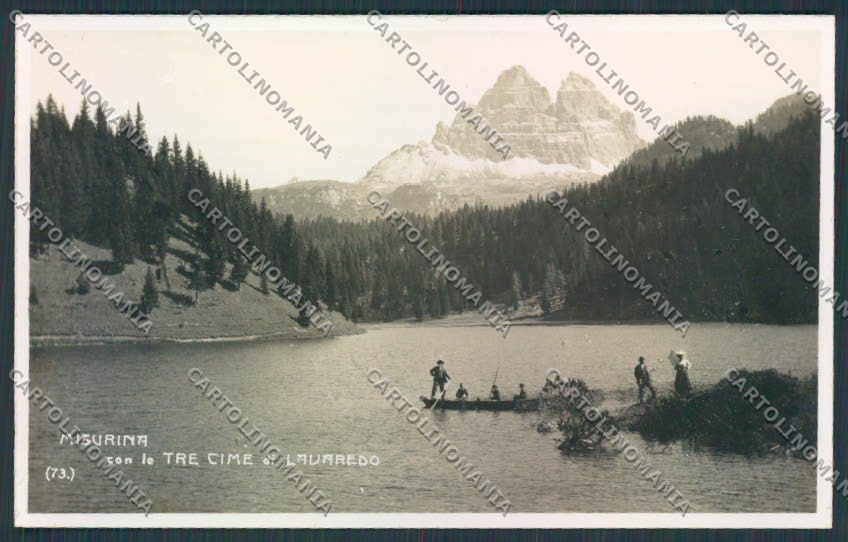 Belluno Lago di Misurina Foto cartolina RB2283 – fronte