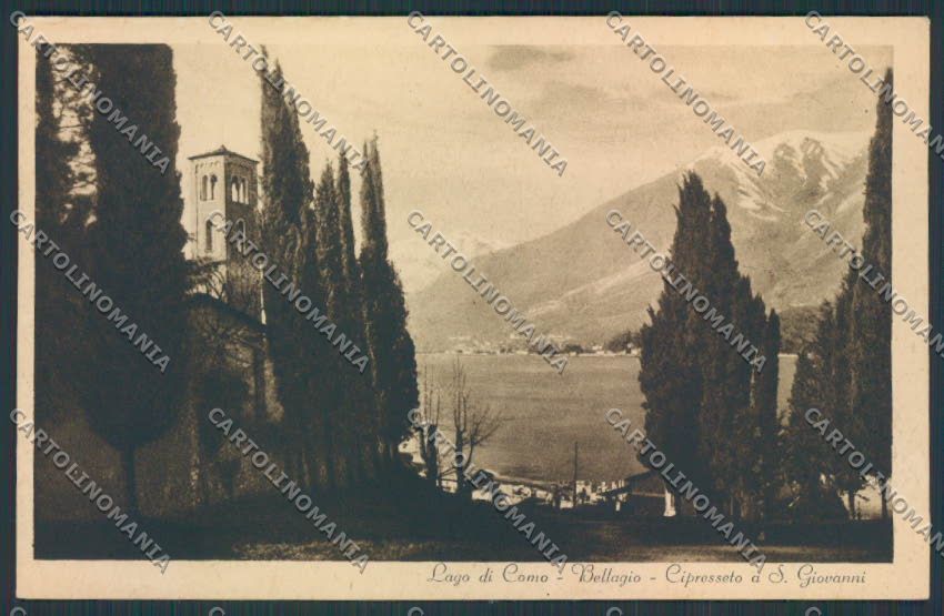 Como Bellagio cartolina RB2286 – fronte