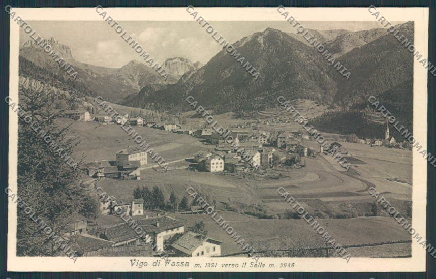 Trento Vigo di Fassa cartolina RB2299 – fronte