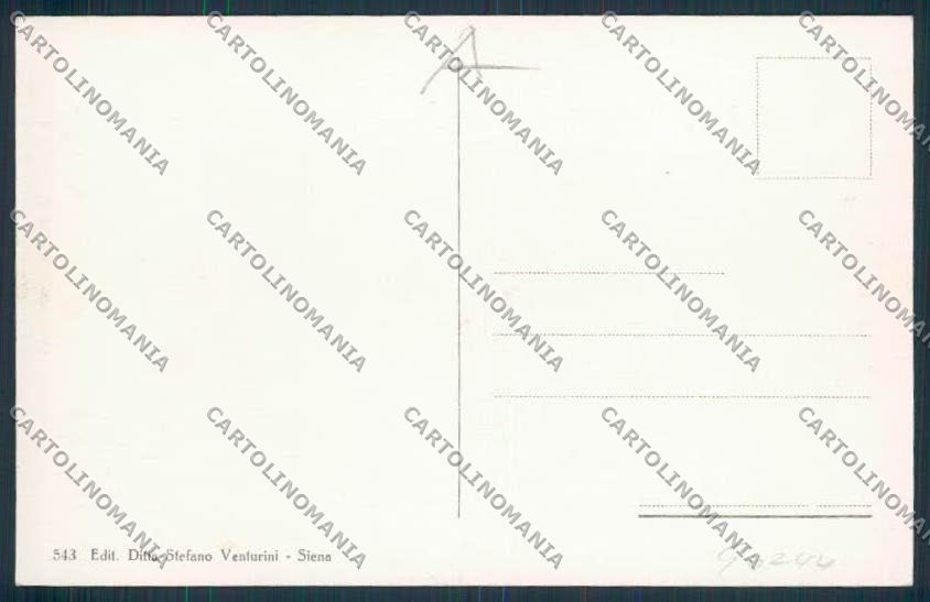 Siena Costumi cartolina RB2306 – retro