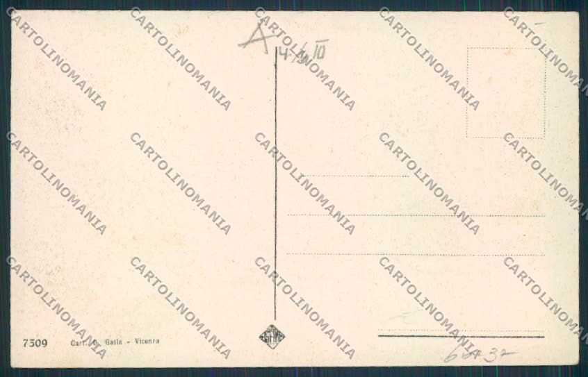 Vicenza cartolina RB2319 – retro