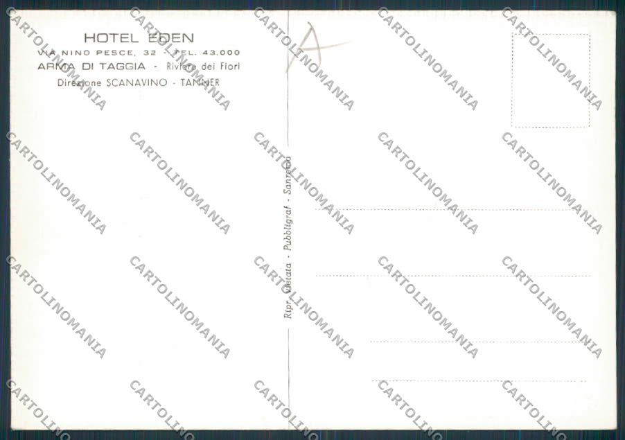 Imperia Arma di Taggia FG cartolina RB2351 – retro