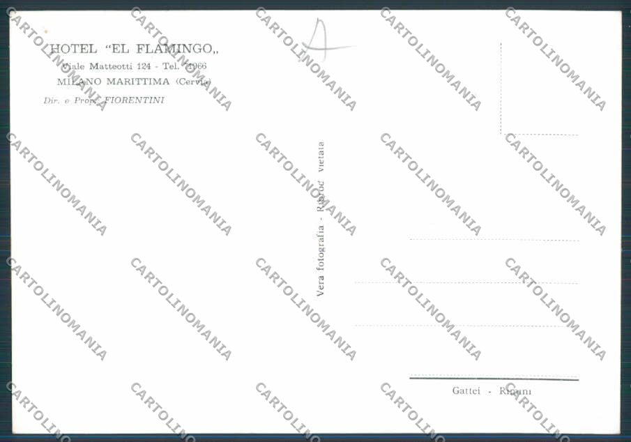 Ravenna Milano Marittima Foto FG cartolina RB2381 – retro