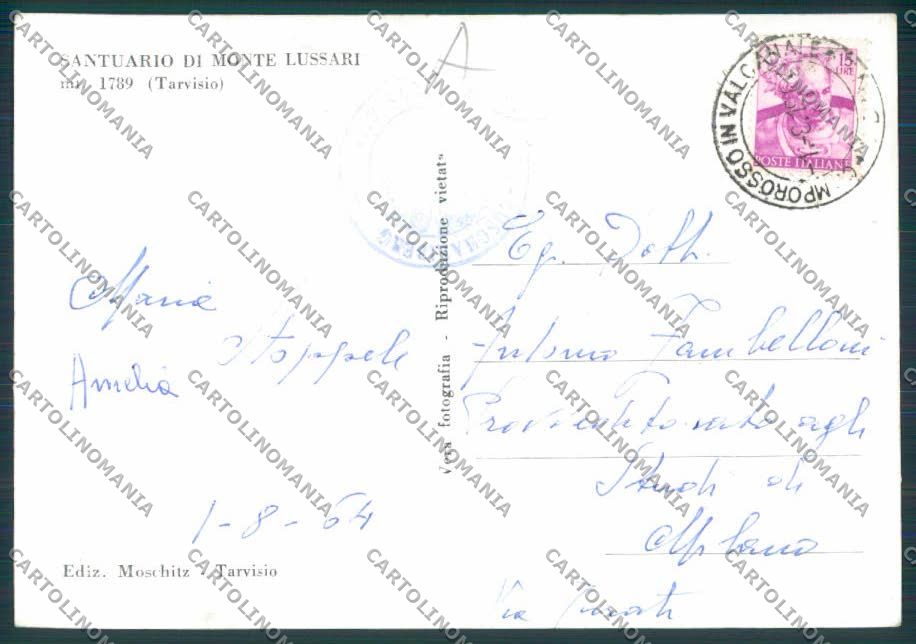 Udine Tarvisio Foto FG cartolina RB2387 – retro