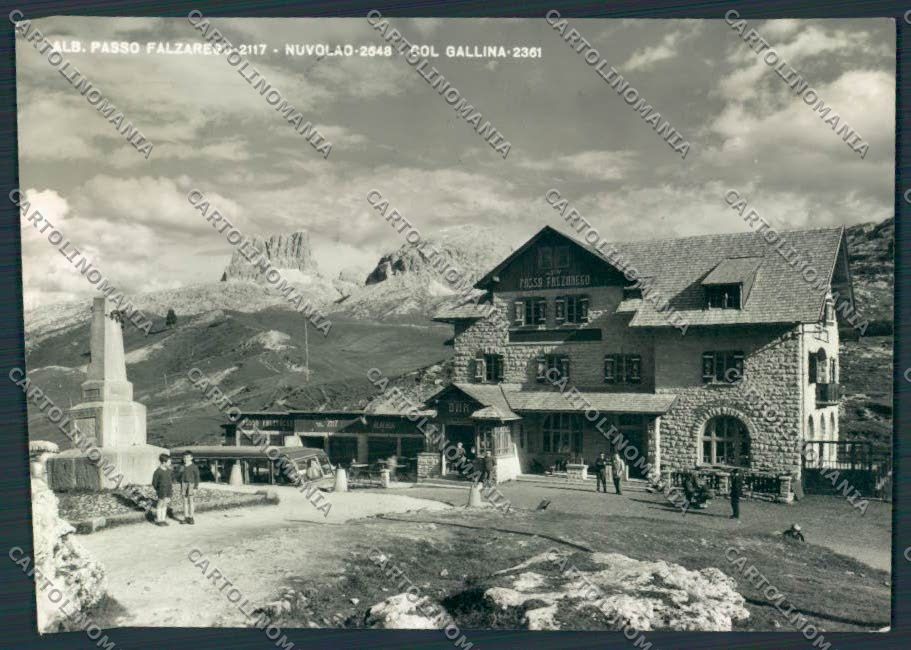 Belluno Falzarego Foto FG cartolina RB2389 – fronte