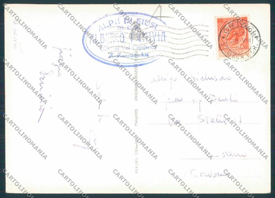 Bolzano Siusi Foto FG cartolina RB2390 – retro