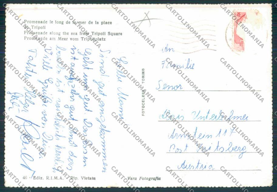 Rimini Foto FG cartolina RB2397 – retro