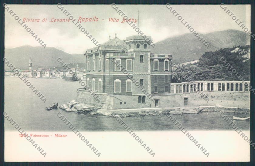 Genova Rapallo cartolina RB2424 – fronte