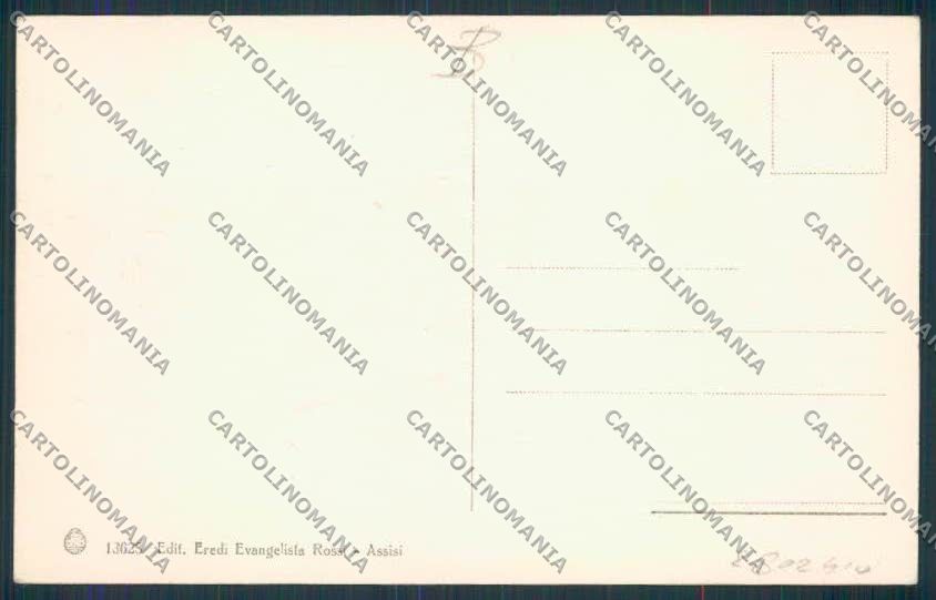Perugia Assisi cartolina RB2440 – retro