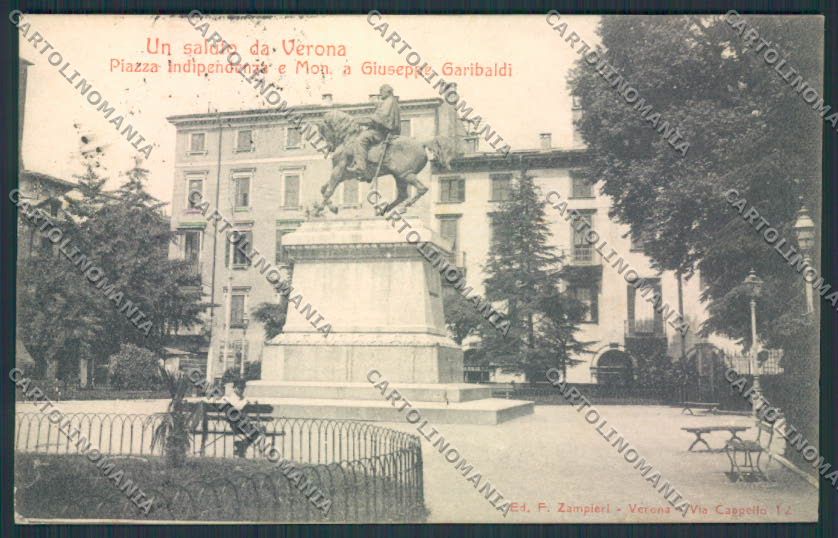 Verona Garibaldi cartolina RB2447 – fronte