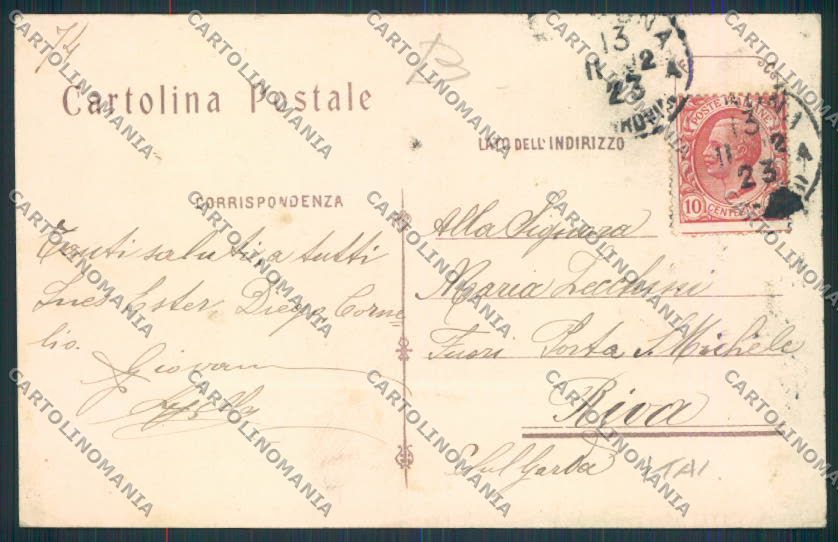 Verona Garibaldi cartolina RB2447 – retro