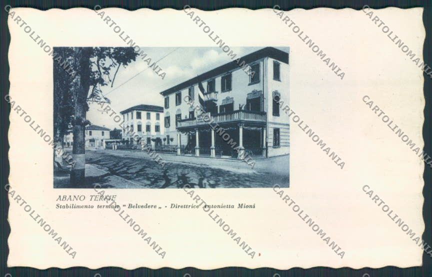 Padova Abano Terme cartolina RB2448 – fronte