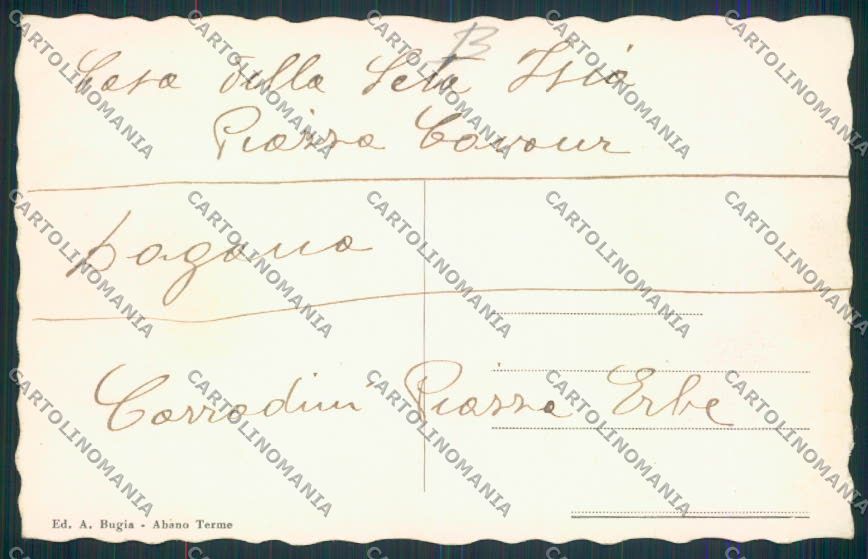 Padova Abano Terme cartolina RB2448 – retro