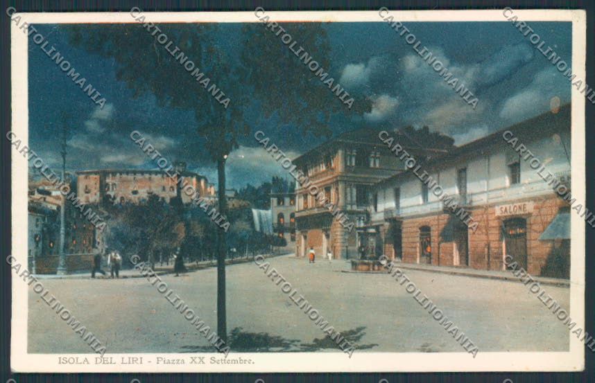 Frosinone Isola del Liri cartolina RB2453 – fronte