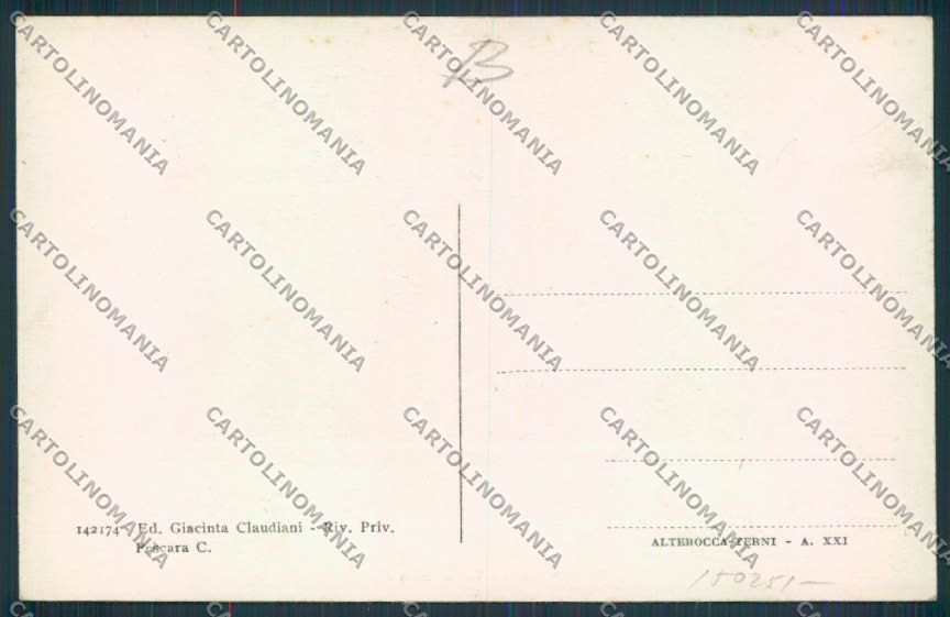 Pescara cartolina RB2458 – retro