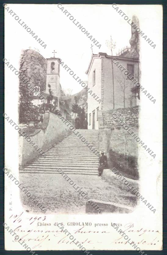 Lecco San Girolamo cartolina RB2461 – fronte