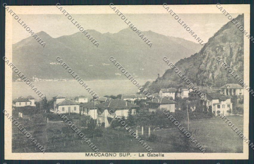Varese Maccagno cartolina RB2467 – fronte