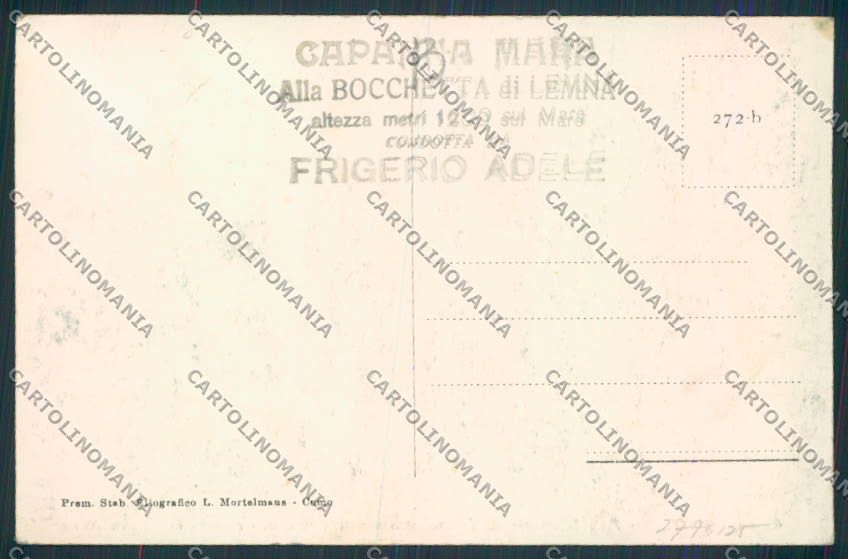 Como Capanna Mara cartolina RB2476 – retro