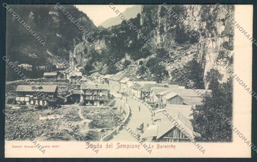 Verbania Sempione cartolina RB2478 – fronte