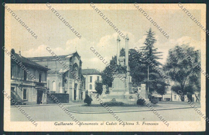 Varese Gallarate cartolina RB2484 – fronte