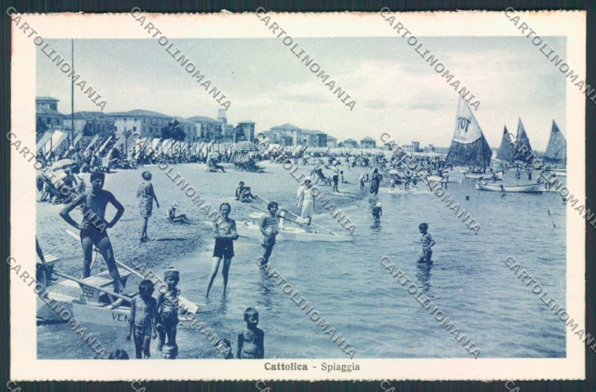 Rimini Cattolica cartolina RB2490 – fronte