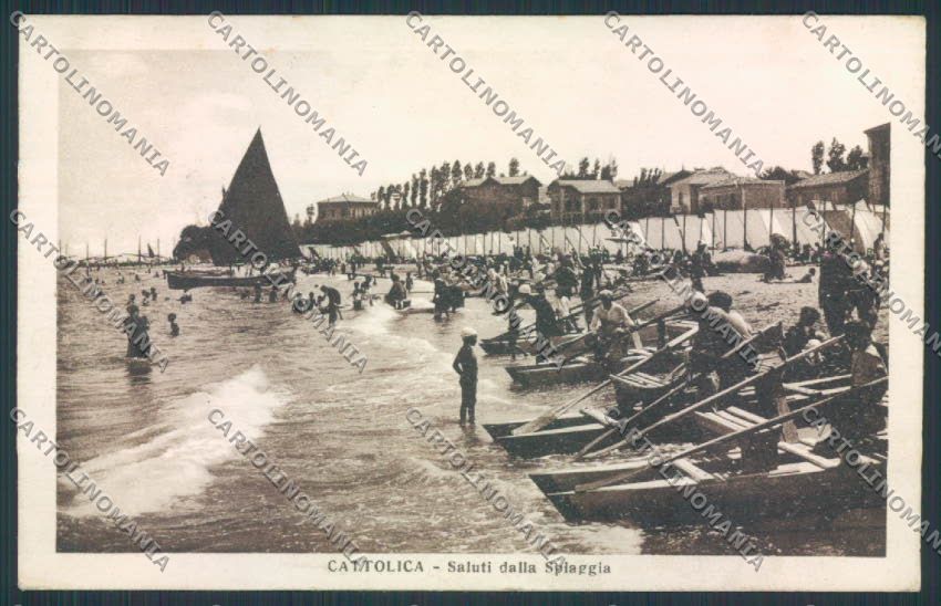 Rimini Cattolica cartolina RB2491 – fronte