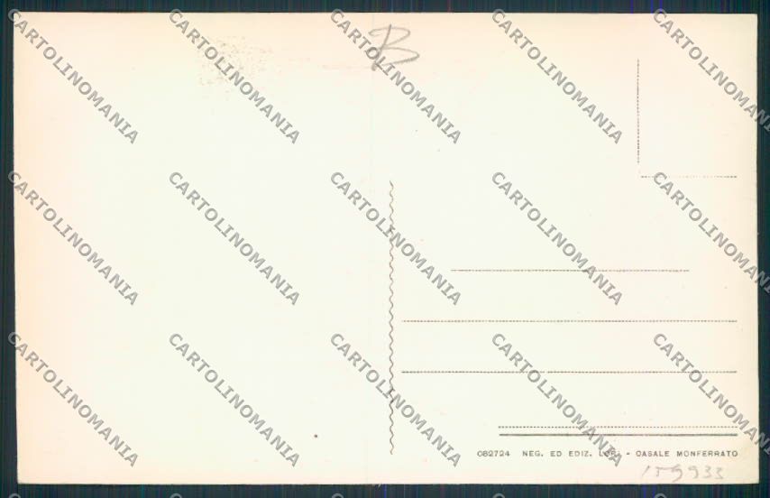 Alessandria Casale Monferrato cartolina RB2518 – retro