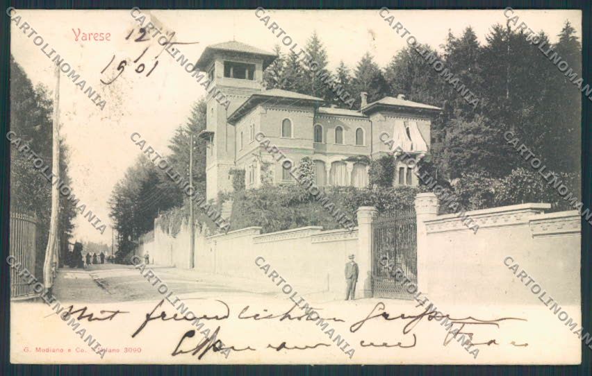 Varese cartolina RB2521 – fronte
