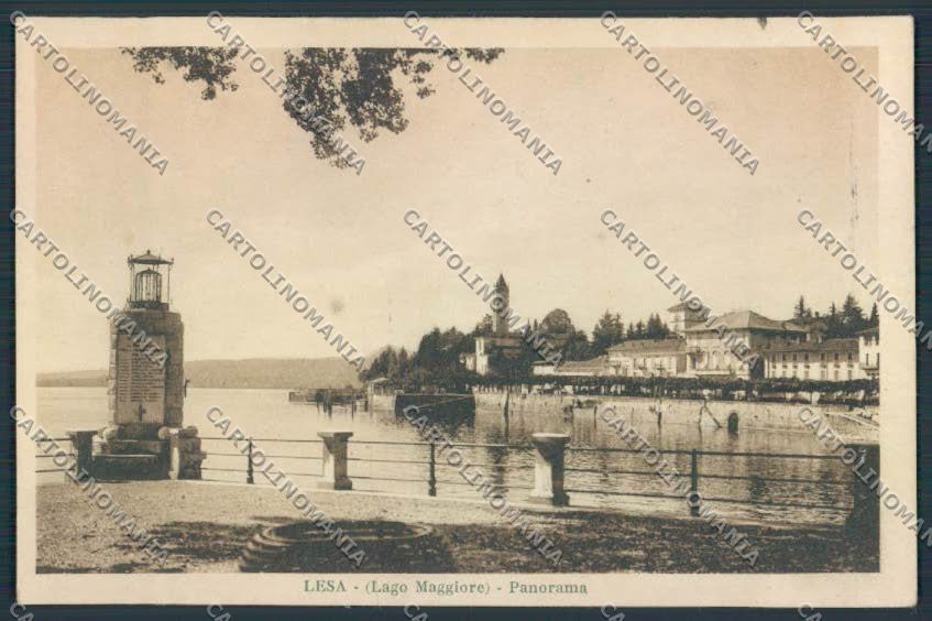 Novara Lesa cartolina RB2527 – fronte